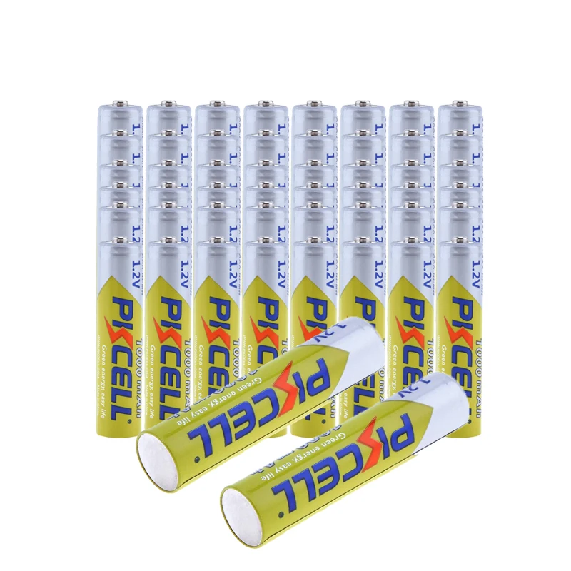 

50PCS PKCELL rechargea 1.2v NI-MH AAA Battery 3A 1000MAH AAA Rechargeable Battery aaa ni-mh batteries battery