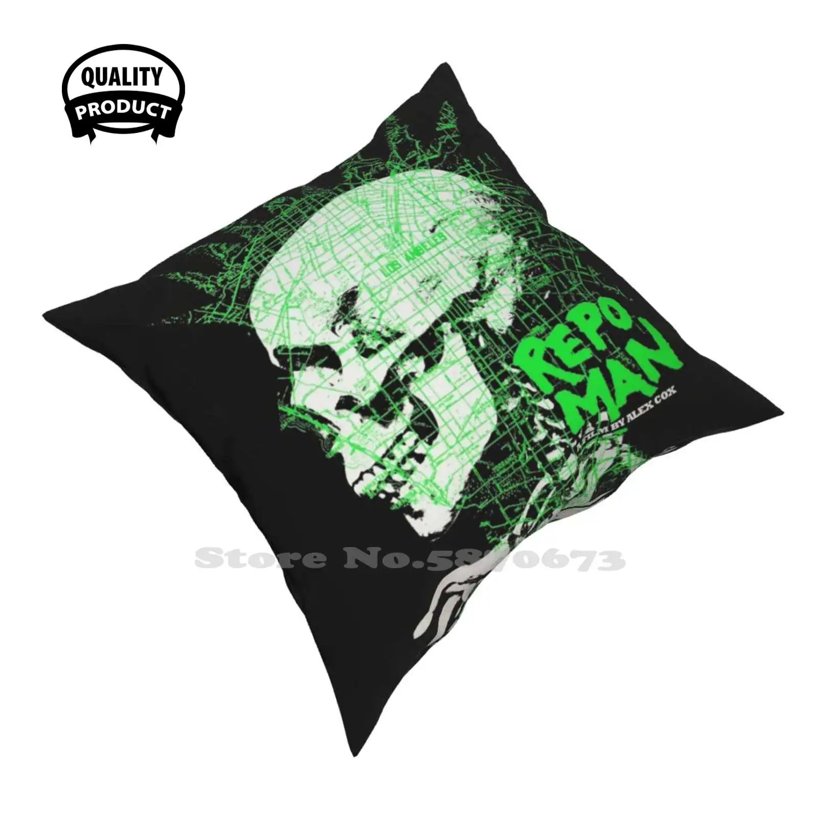 ريبو مان المنزل أريكة غطاء وسادة السيارة المخدة ريبو مان 1980S 1984 الشرير الخيال العلمي الدراما B فيلم هاري دين ستانتون Estevez الغريبة