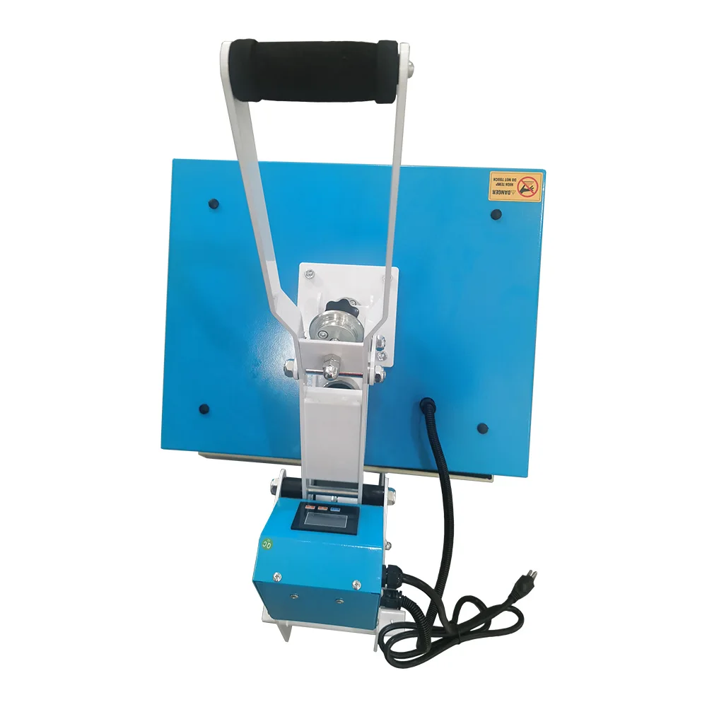 Qomolangma 20inx16in Clamshell Auto Open Heat Press Machine Transfer Printer for Pillow Case T-shirt Printing