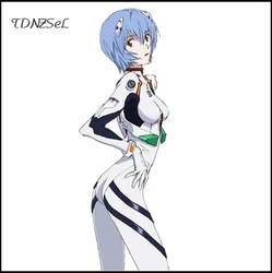 애니메이션 코스프레 의상 Ayanami Rei Jumpsuits 여성 섹시한 이국적인 팬티 스타킹 젖은 모양의 가짜 라텍스 가죽 Catsuit 만화 새로운 사용자 정의