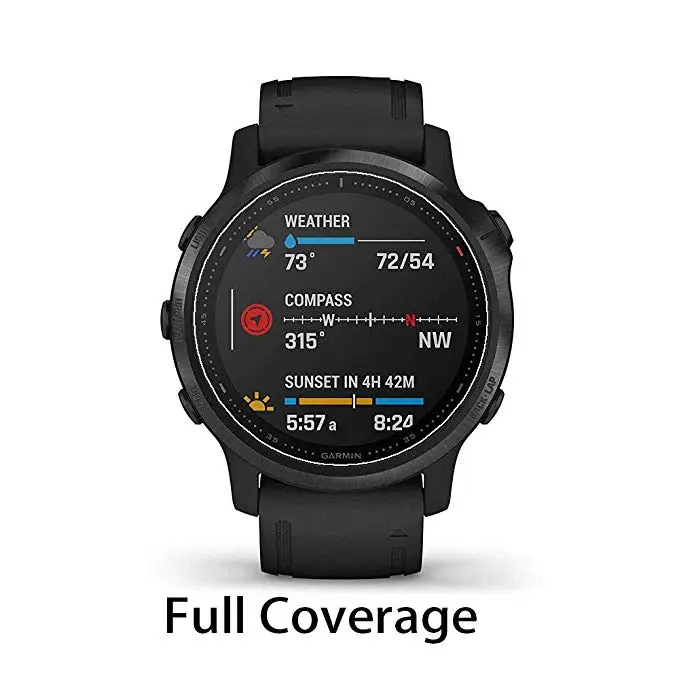 5 قطعة ل Garmin Fenix 6 Pro / Fenix 6X Pro الشمسية الزجاج المقسى قسط واقي للشاشة فيلم Garmin Fenix 7 7X SmartWatch #3