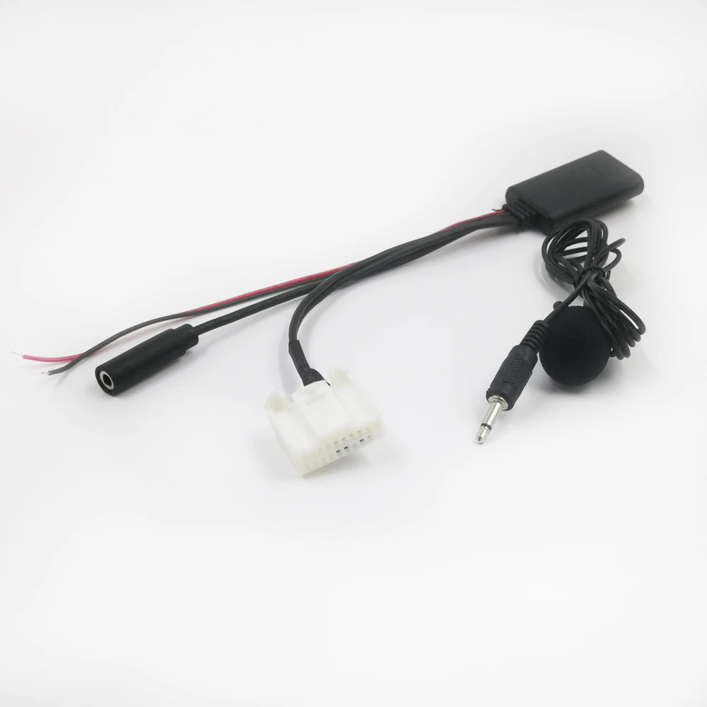 Biurlink For Toyota Camry Corolla Lexus 20Pin Socket Microphone Car Bluetooth 5.0 Receiver Device AUX Cable Handsfree