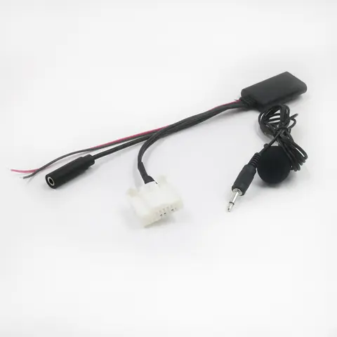 Biurlink For Toyota Camry Corolla Lexus 20Pin Socket Microphone Car Bluetooth 5.0 Receiver Device AUX Cable Handsfree 8 best sales toyota corolla bluetooth adapter - №5