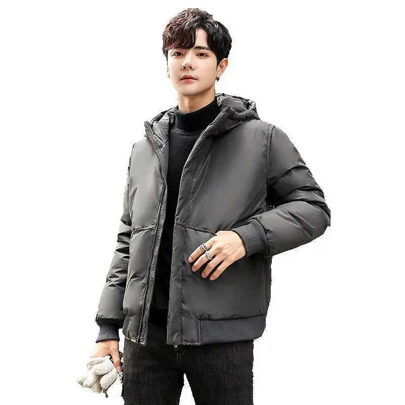 

2019 Winter New Style White Duck down Korean-style Men's down Jacket Thick Warm Popular Brand Men'S Wear Jacket