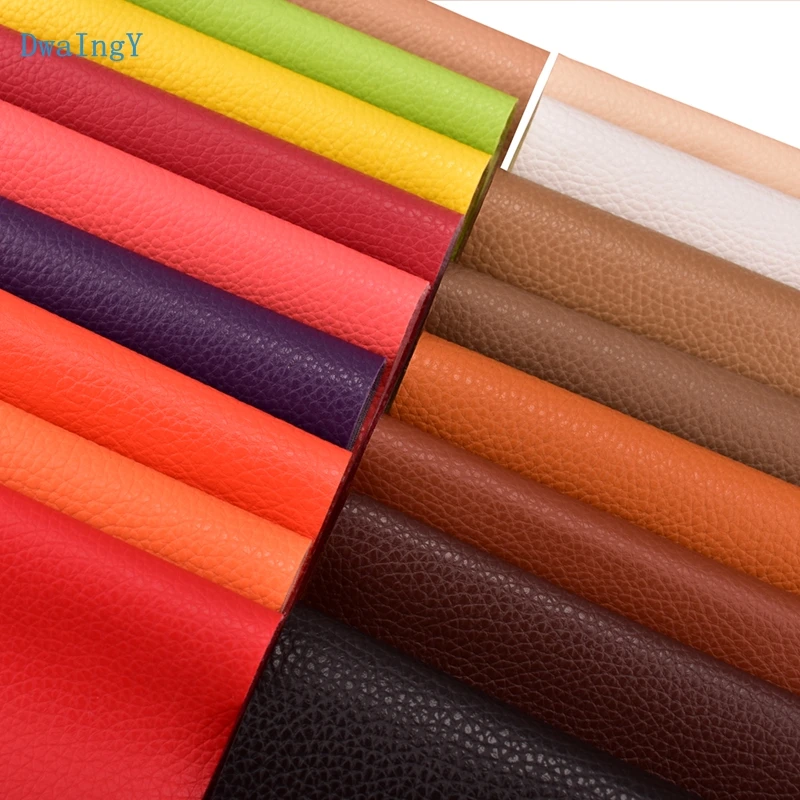 Lychee Pattern Series  PU Synthetic Faux Leather Fabric For Patchow DIY Sewing Quilting Sofa Seat Craft Material 30cmx67cm/Piece