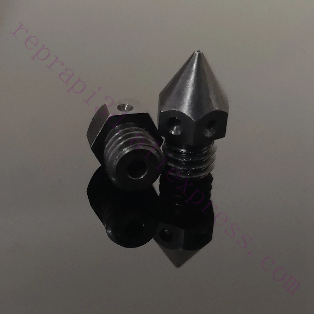 

2x Sharp MK8 Hardened Tool Steel Nozzle 0.4 F/ MK Micro Swiss Creality CR-10 Ender 3 Ender4, CraftBot, Prusa i3 3D printer