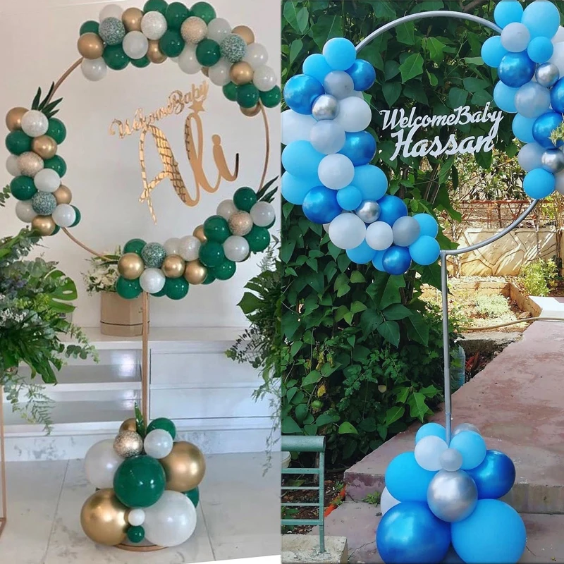 

Circle Balloon Arch Frame Balloons Stand Holder Kit Wedding decorations Baloon Birthday Party Ballon Decor 163x73cm