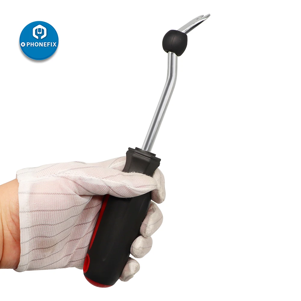 Herramienta de extracción de plástico para puerta de coche, extractor de clavos, Clip de retención de tapicería, herramienta de mano de extracción de Audio, 1 ud.