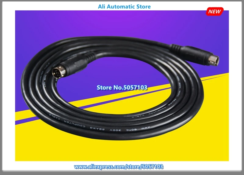 

FX-20P-CAB0 Round S-End MD8 Direct Communication For Mini MD8 Pin-to-Public Connection Cable