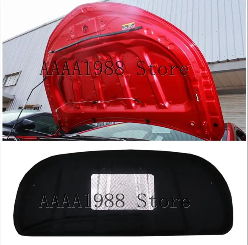 Car Front Hood Engine Sound Heat Insulation Cotton Pad Soundproof Mat Cover For Toyota Corolla 2014 2015 2016 2017 2018