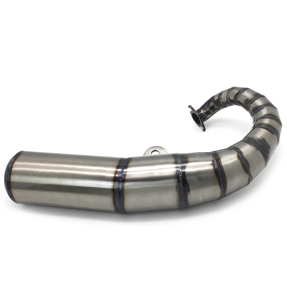 JISO 90cc racing scooter exhaust system for Honda DIO AF18 AF25 AF28 Racing muffler Pipe