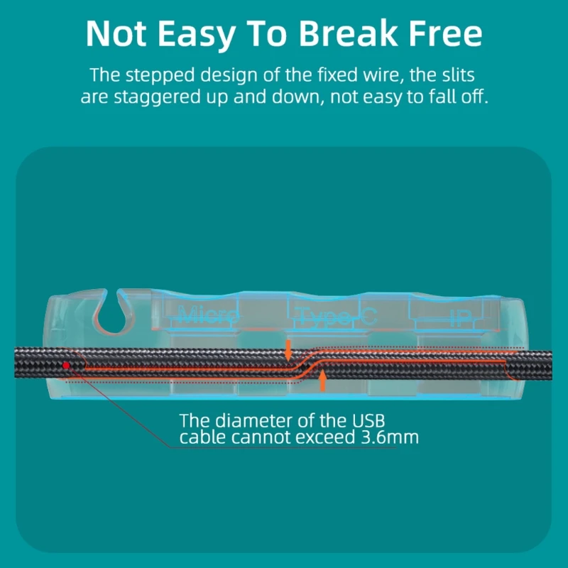 2022ใหม่สายปลั๊กแขนป้องกันสำหรับ Micro USB ประเภท C แบบพกพากล่องแม่เหล็กอะแดปเตอร์ซิลิโคน