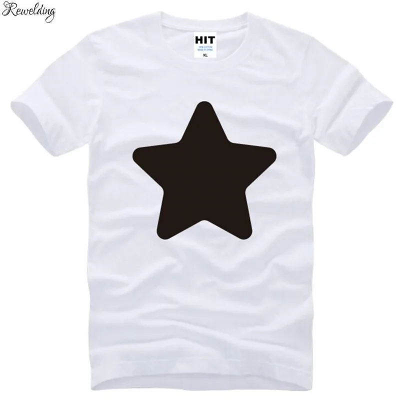 STEVEN UNIVERSE Star Creative Printed T Shirts Men Summer Style Short Sleeve O-Neck Cotton Men\'s T Shirt Fashion Tee Shirt Homme