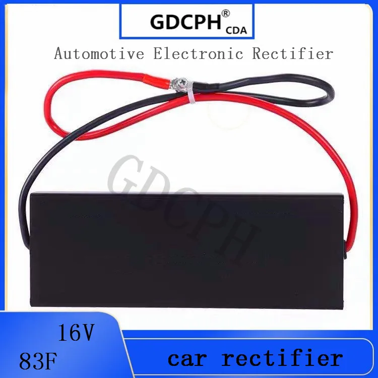 Raddrizzatore elettronico automobilistico 16V83F 2.7V500F condensatore Super Farad per avvio automobilistico con guscio in alluminio
