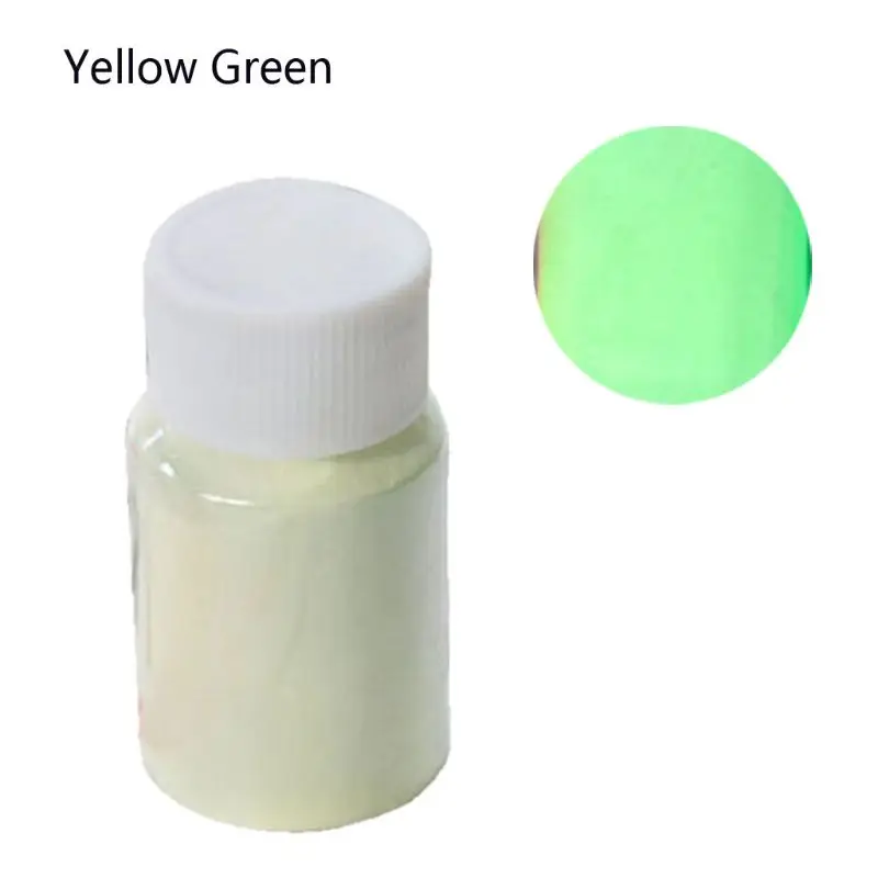 12 Kleur Lichtgevende Hars Pigment Glow In The Dark Poeder Pigment Kleurstof Dye 2XPF