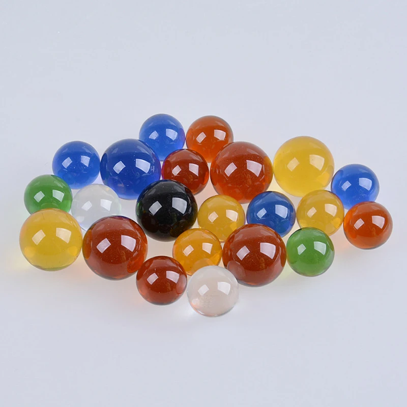 Sfera di cristallo da 20mm, sfera di vetro colorato, artigianato, accessori decorativi, arredamento per la casa, occhiali per fotografia, lente