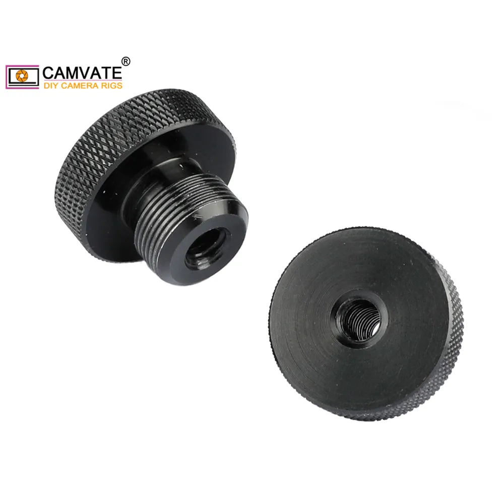 CAMVATE 2 Pieces Standard Aluminum Alloy 1/4