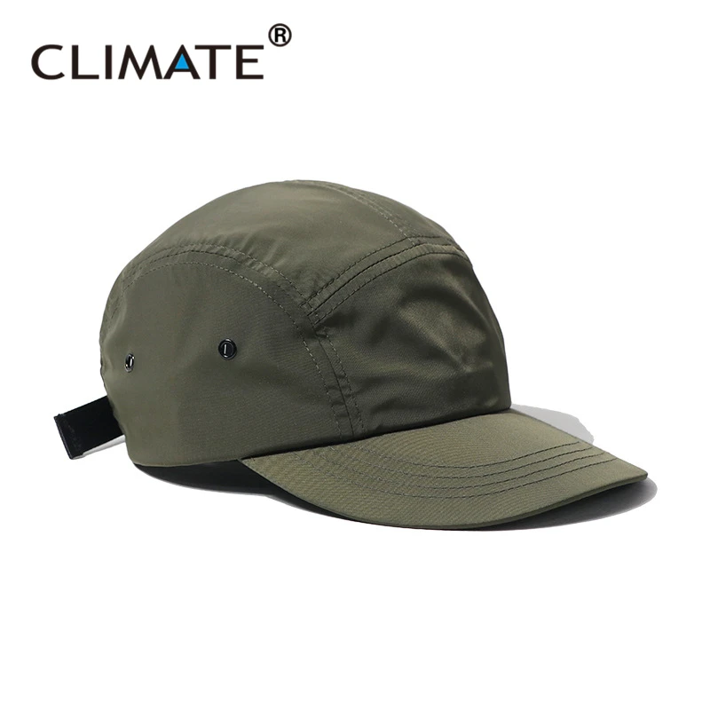 CLIMATE 5 Panel Baseball Cap 5 Panel Panels Sport Outdoor Cap Hats New Camping Breathable Snapback Trucker Hat for Hiking Riding