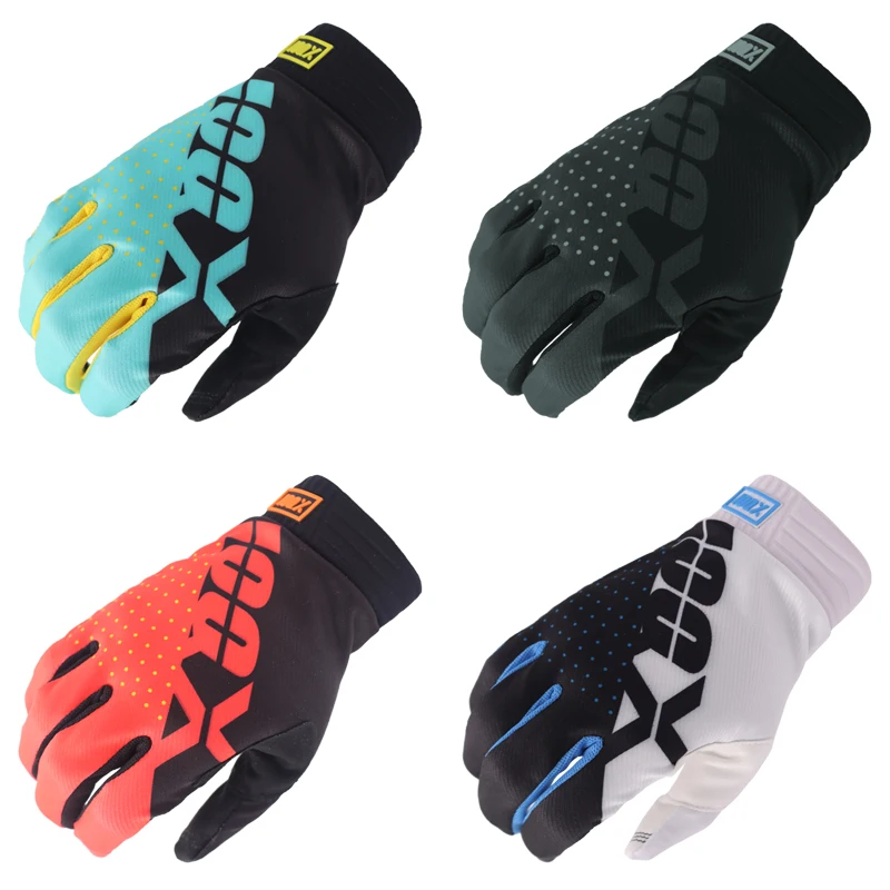 

IOQX Percent Airmatic Mountain Bicycle Offroad Guantes Downhill Bike Luvas Air Mesh Cycling Race Gloves