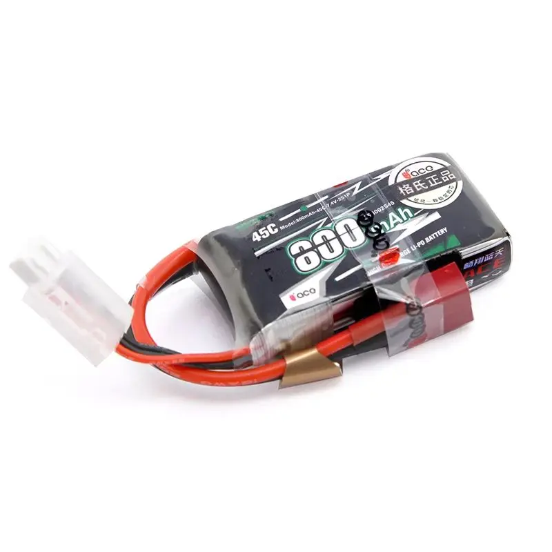 Gens ACE Lipo Battery 2S 7.4V 800mAh 1000mAh 1300mAh 1800mAh 2200mAh 2400mAh 2700mAh 4000mAh 30C 45C with T/XT60 Plug