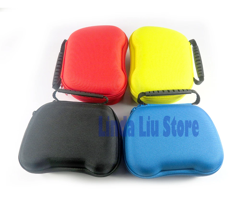 5pcs Portable Shockproof Carry Case EVA HandBag Host Pouch For PS5 Controller Gamepad Travel Storage Bags Case