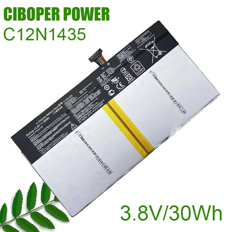 

CP Original Laptop Battery C12N1435 3.8V/30Wh For T100HA T100HA-FU006T 10.1-Inch 2 in 1 Touchscreen Tablet