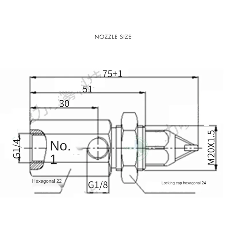 Ultrasonic Nozzle Air Atomizer Nozzle, Air Atomizing Nozzle, Dry Mist, Super Fine, 304 Stainless Steel Dust Removal Nozzle