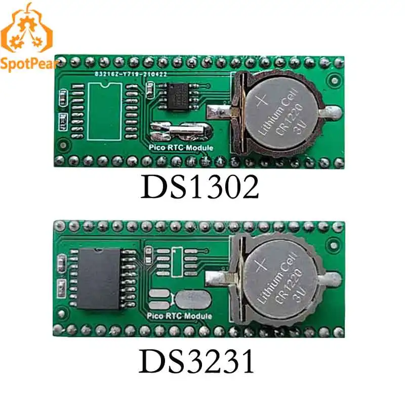 Raspberry Pi Pico RTC Module DS1302 DS3231