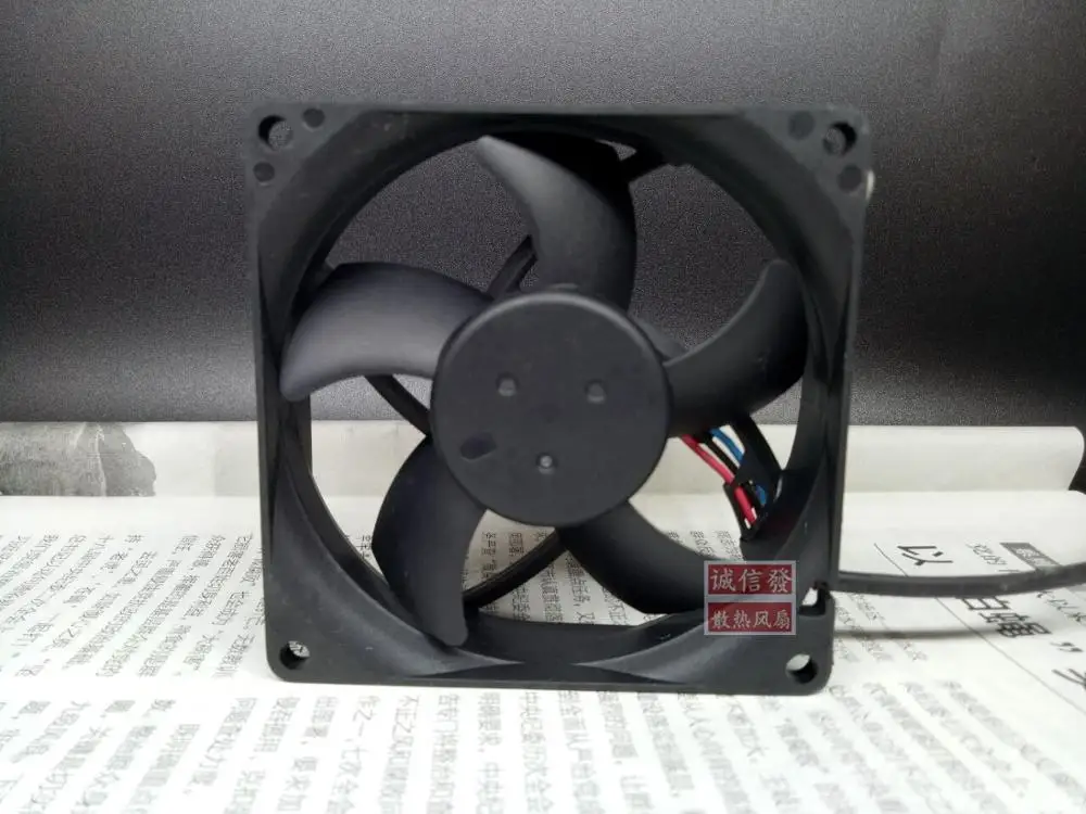 12V cooling fan 80mm 8cm Original for DELTA AFB0812HD 8mm 80x80x20MM DC12V 0.27A 3Lines Computer Cooling fan