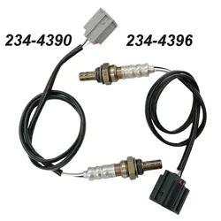 Sensor de oxigênio O2 a montante a jusante 4 fios, Mazda 5 2.3L 2006-2007 Mazda 3 2.0L 2.3L 2004 2005, 234-4396 234-4390, 2pcs