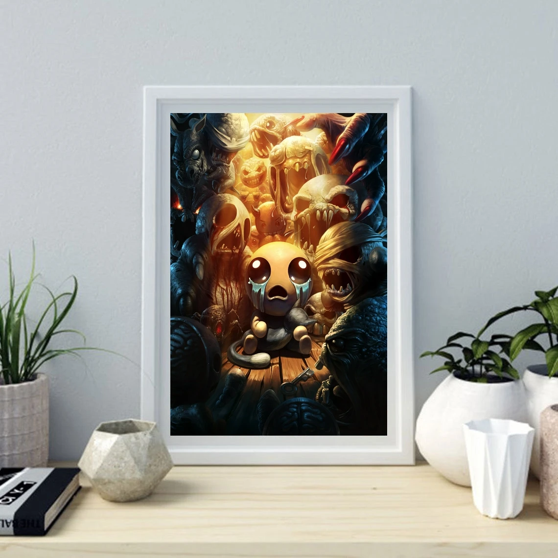 ملصق لعبة تجليد إسحاق ولادة جديدة لتزيين المنزل طلاء جدران (بدون إطار) #6