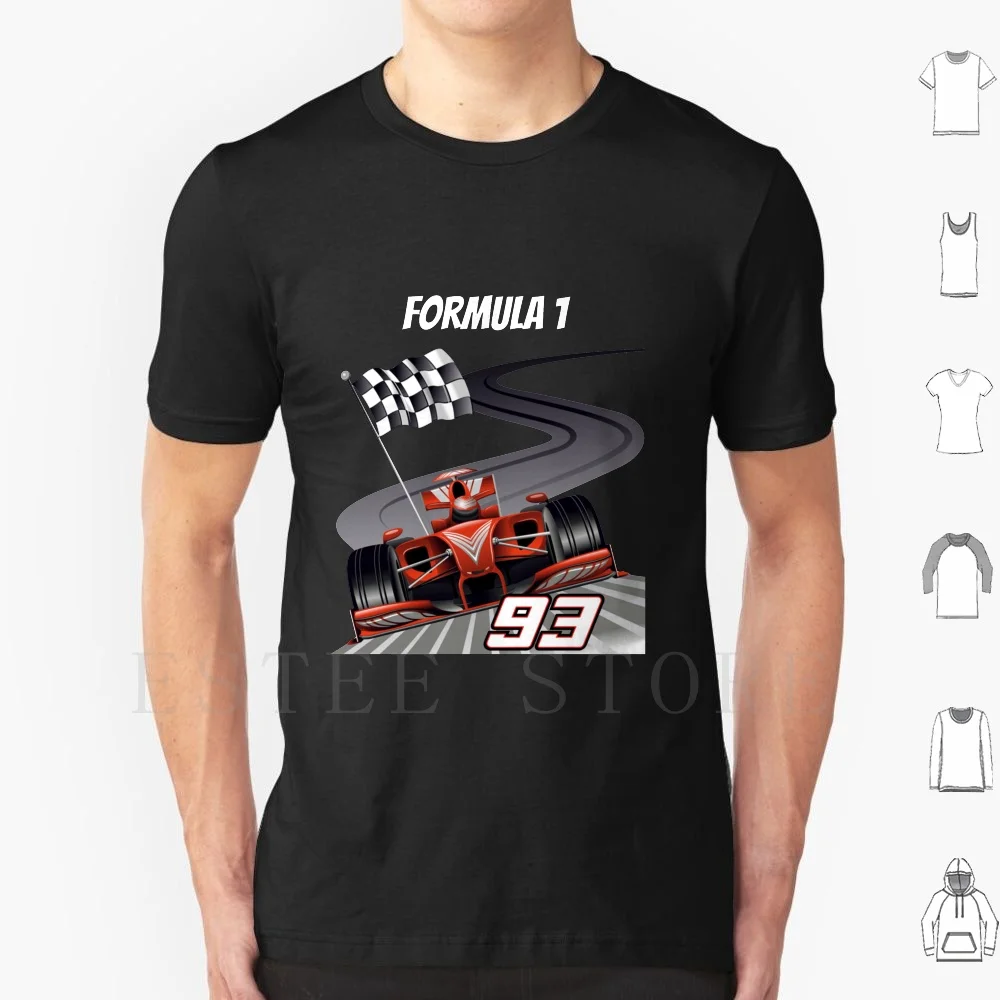 T Shirt Cotton Men DIY Print Reliable World Car Racing Sport Team Big Net Sports Vehicle Product Car Race Racing Car Open Wheel