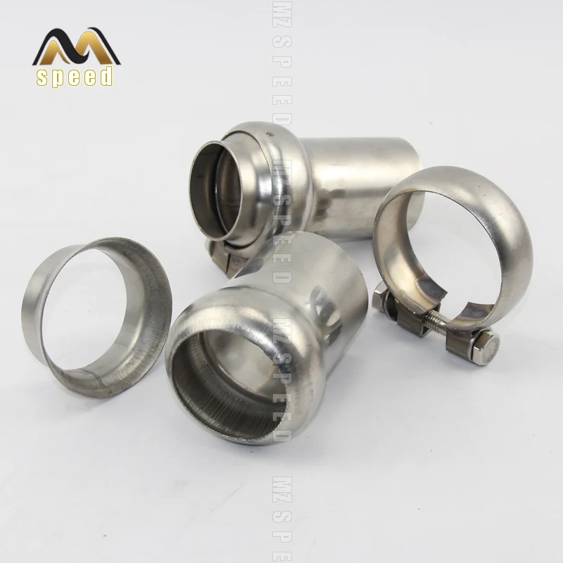 car Accessories 304 stainless steel pipe exhaust pipe universal joint universal muffler adjustment adapter pipe