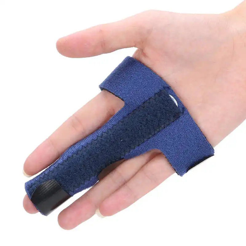 Finger Support Splint Adjustable Trigger Finger Thumb Splint Hand Finger Brace Tape for Straighten Curved Pain Relief Healthcare