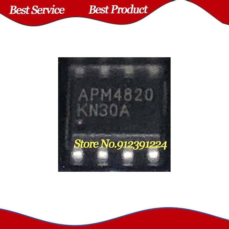 جديد وأصلي في الأوراق المالية ، APM4820KC-TRG ، APM4820 ، SOP8 ، 10 قطعة للمجموعة الواحدة