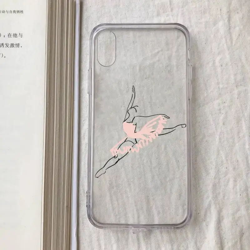 Ballerina Dance Ballet Girl Phone Case for iPhone 11 12 13 mini pro XS MAX 8 7 6 6S Plus X 5S SE 2020 XR case