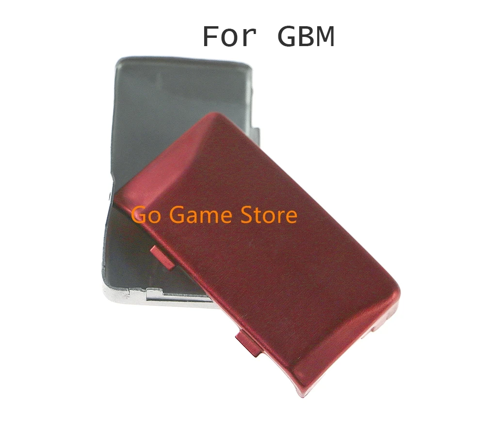 For GBM Battery Case Silver Black Red For Gameboy Micro Battery Door Cover with screw screwdriver