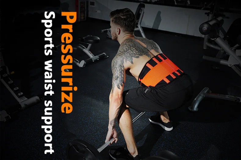 Taille Unterstützung Gürtel Zurück Taille Trainer Trimmer Gürtel Gym Taille Schutz Gewichtheben Sport Body Shaper Korsett Faja Schweiß – Detail 1