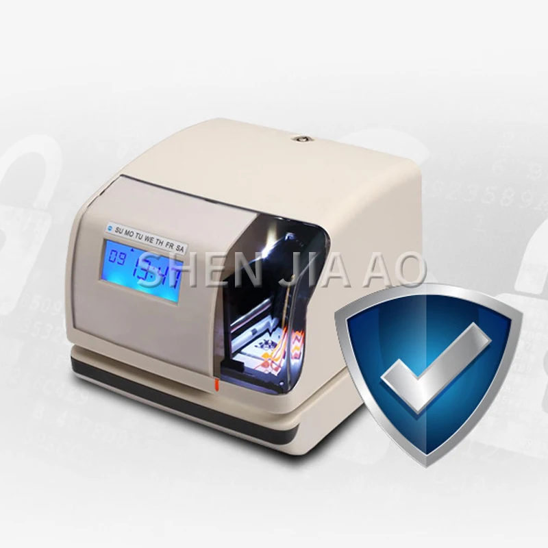 DT-01 Time Printer Parking Hotel Time Printer Commercial Timing Printer Company Sign-in Machine Multi-Function Printer With LED