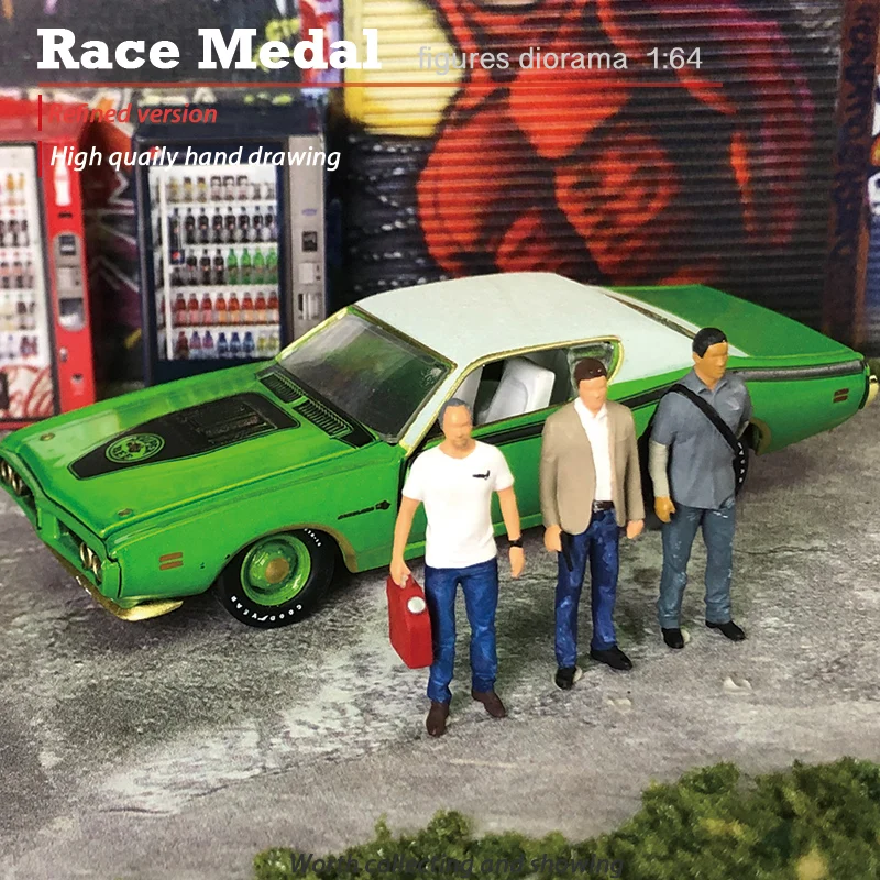 RM1:64 scale figures diorama Grand Theft Auto V GTA game 1/64 model