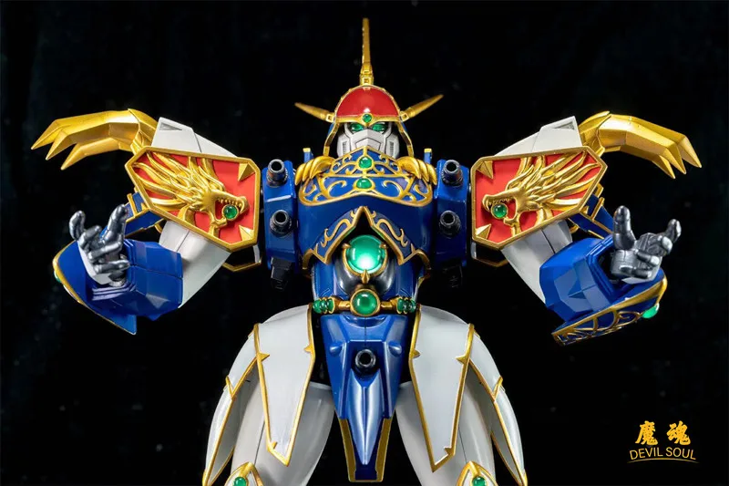 MODEL FANS INSTOCK Devil Soul Ryujinmaru Ryuoumaru contain led light metal action robot toy