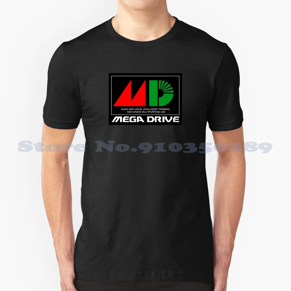 Mega Drive Mdjp Logo Summer Funny T Shirt For Men Women Japan Mega Drive Genesis Retro Nakano Super Potato Akihabara Akiba