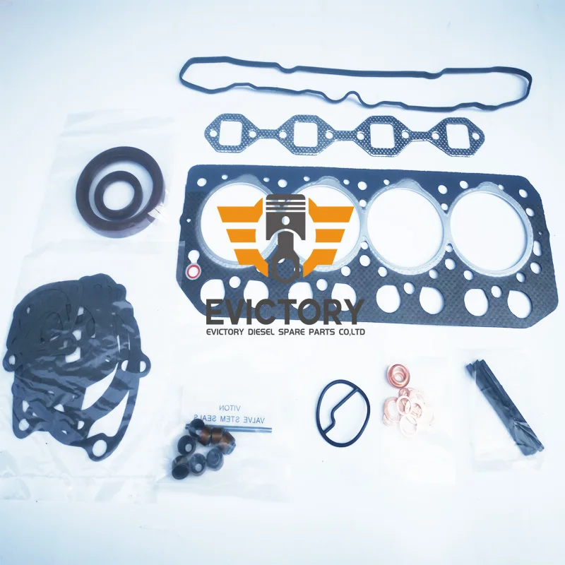 S4L S4L2 Full cylinder head gasket kit for Peljob EB350 EB406 excavator