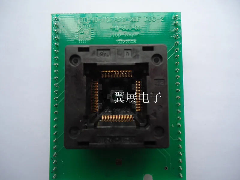 ELN programmer dedicated programming socket test DIL48/TQFP80 ZIF PIC-2