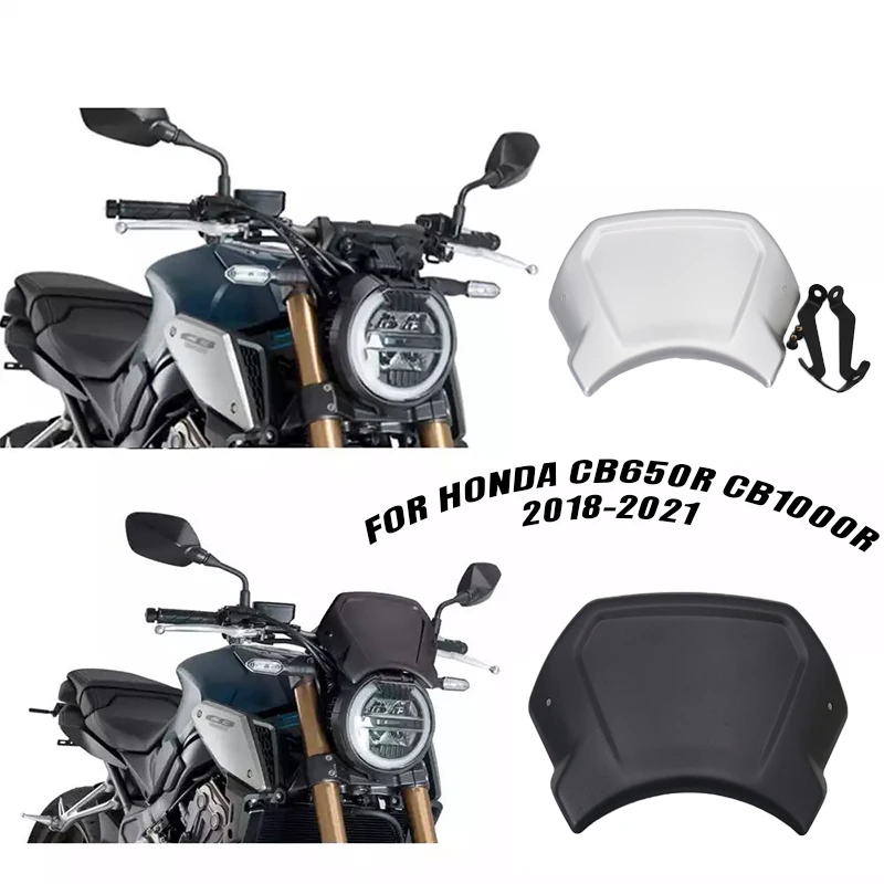 

Windscreen Windshield Wind Screen Shield with Mounting Holder Bracket For HONDA CB 650 1000 R CB650R 2019-2021 CB1000R 2018-2021