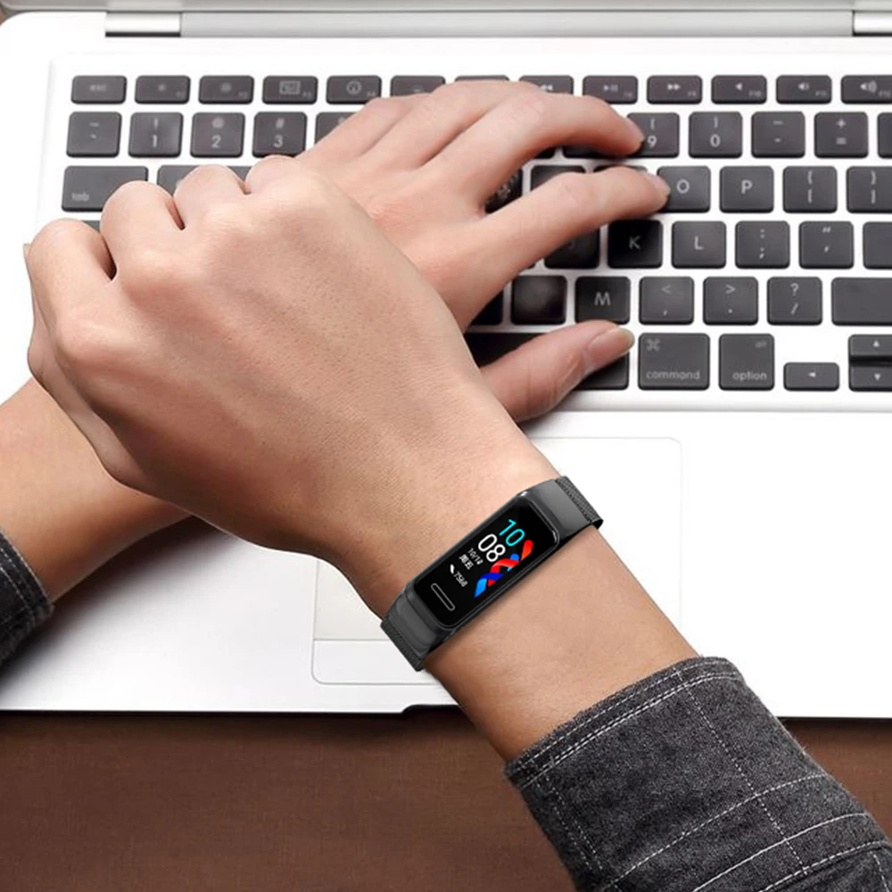 화웨이 밴드 4 메탈 손목 밴드 5i 스트랩, 화웨이 4 밴드 Correa 손목 스트랩