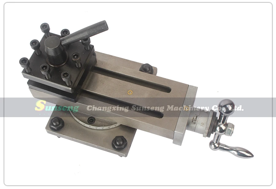 SIEG Lathe Tool holder/C4/SC4/M4/SM4 Machine tool slide/Slide rest/Compound Rest Assembly