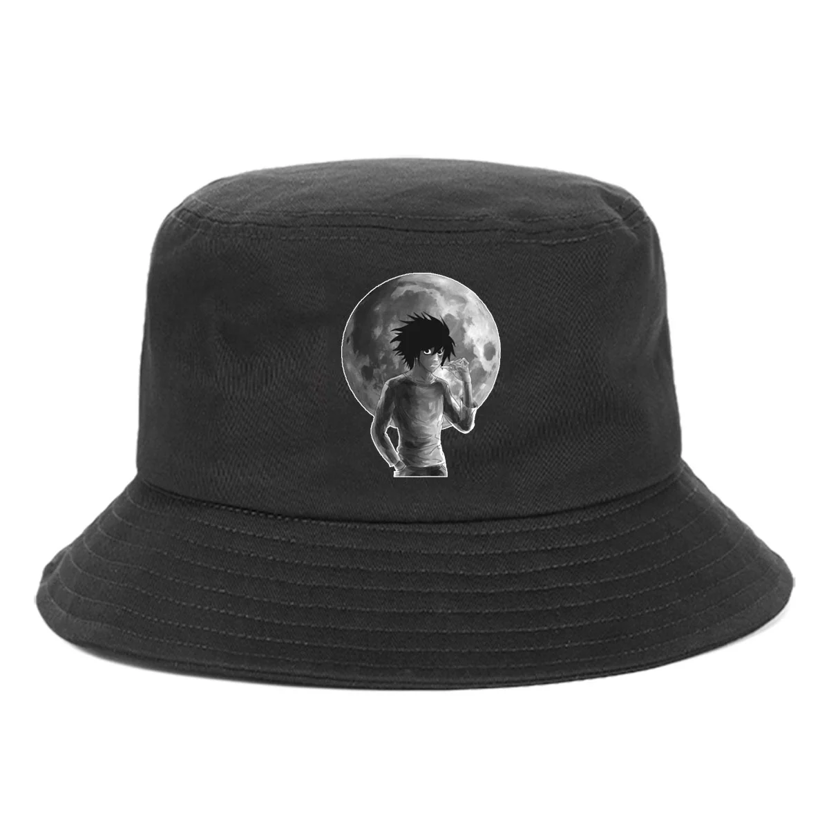 Anime Death Note Bucket Hat teenager Outdoor Summer Hip Hop Cap unisex Streetwear Chapeau Caps Fisherman Caps