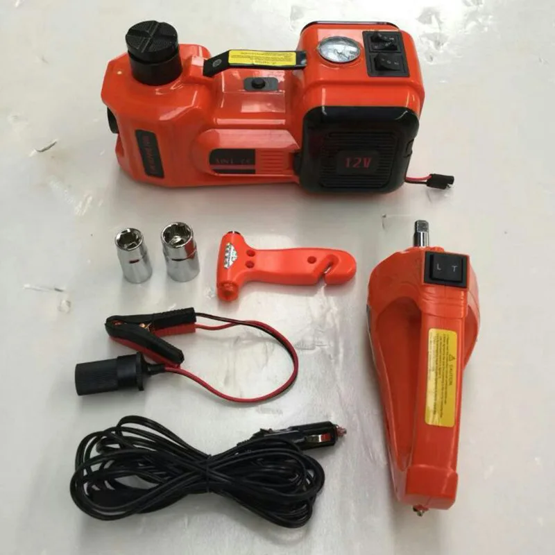 

Electrical Jack Car Electric Jack Electrical Jack with Air Pump 5T Jack Electric Wrench Set