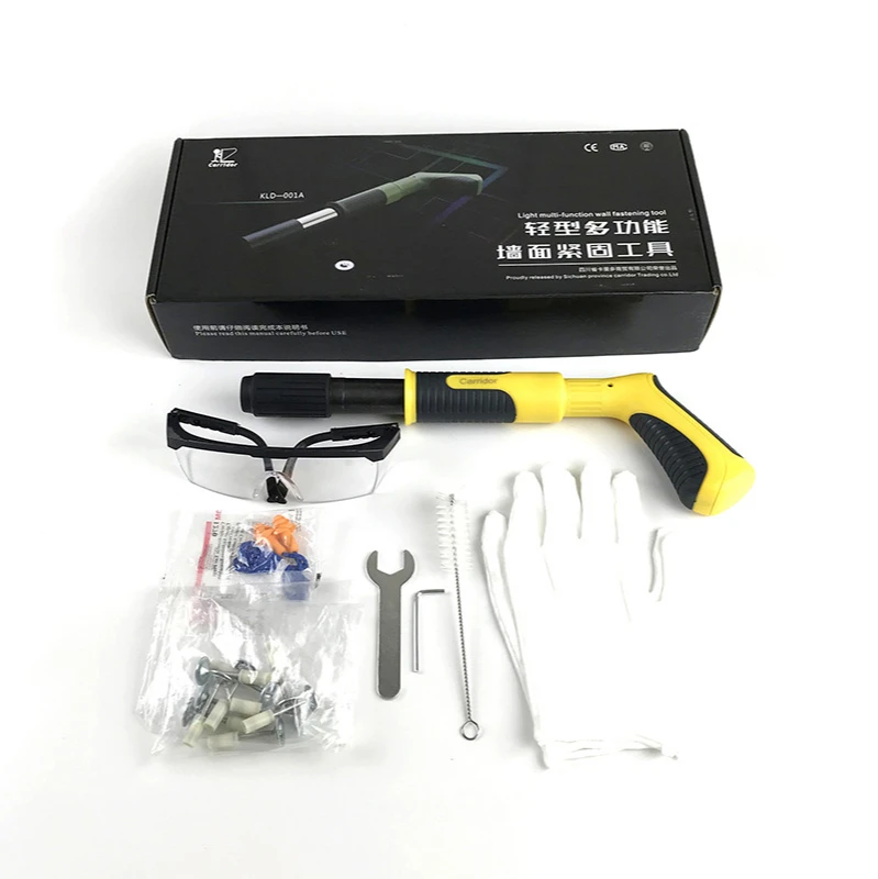 Nailing tool multifunctional light wall fastening ceiling line trough fixing integrated nail monitoring installation line repair